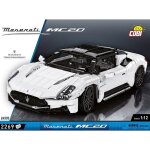 COBI 24335 Maserati MC20 1:12 Blockmodell - 2269 Bausteine - 39x19x10,5cm