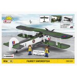 COBI 5770 Fairey Swordfish 1:32 Blockmodell - 806 Bausteine - 34x43x10,5cm