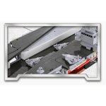 COBI 5922 Top Gun Aircraft Carrier 1:300 Blockmodell - 578 Bausteine - 114,5x38x31,5cm