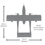 E-flite EFLU35050 Micro OV-10 Bronco 645mm BNF Basic mit AS3X und SAFE Select