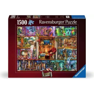 Ravensburger 00190 Puzzle Die große Bibliothek Teileanzahl 1500