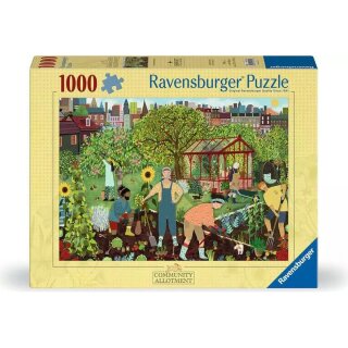 Ravensburger 01714 Gemeinschaftsgarten Puzzle Teielanzahl 1000