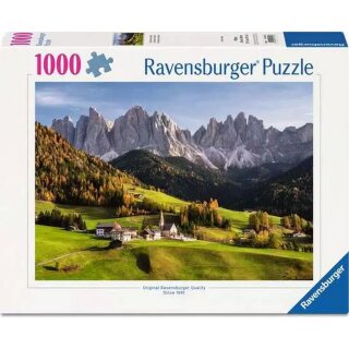 Ravensburger 01749 Dolomiten im Herbst Puzzle Teielanzahl 1000