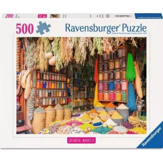 Ravensburger 01816 Bunte Gewürze, Marokko Puzzle Teielanzahl 500