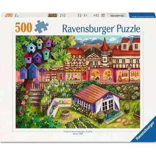 Ravensburger 01829 Kleinstadtidylle Puzzle Teielanzahl 500