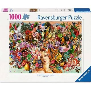 Ravensburger 01850 Kreative Gedanken Puzzle Teielanzahl 1000