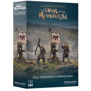Herr der Ringe 30-101 Middle-Earth SBG: Hill Tribesmen Commanders 99121464044