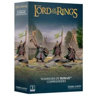 Herr der Ringe 30-105 Middle-Earth SBG: Krieger von Rohan Kommandanten 99121464042