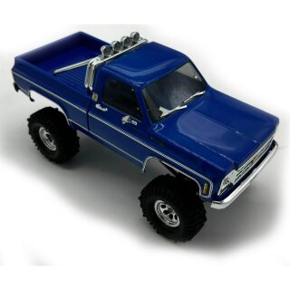 *Austeller* Traxxas 97064-1 TRX-4M Chevy K10 4x4 RTR Akku/Lader 1/18 4WD blau