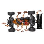 DF-Models 3196 1:10 SpeedSlugger Buggy 4WD brushed RTR inkl. Akku/Lader