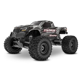 Traxxas 136454-4 Stampede 1:10 2WD Monster-Truck RTR VX3 Brushless schwarz