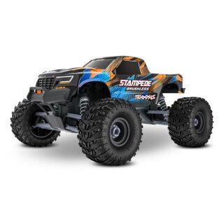 Traxxas 136454-4 Stampede 1:10 2WD Monster-Truck RTR VX3 Brushless orange