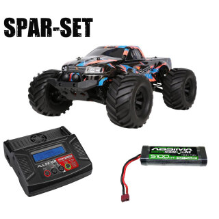 DF-Models 3197 1:10 BigStrike Truck 4WD brushed RTR  - Power Set