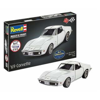 Revell 77684 1:32 Starter Kit Corvette C3 mit Basiszubehör