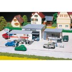 Faller 191843 Tankstelle mit Waschhalle Spurweite H0
