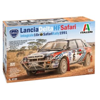 Italeri 4720 1:12 Lancia Delta Integrale 16v Safari