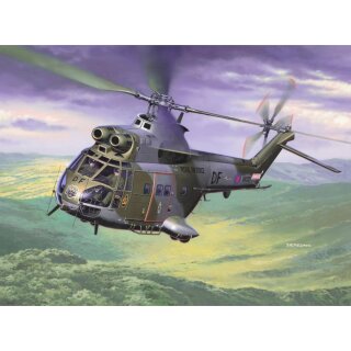 Revell 63746 1:144 Model Set Westland Puma HC.1 + Pinsel, Farben, Kleber