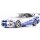 Kyosho KSR12007A 1:12 Resin Nissan GT-R 2001 Fast & Furious Silver/Blue Stripes