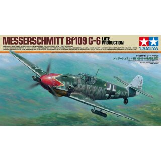 Tamiya 61128 1:48 Dt. Bf109 G-6 Späte Ausführung