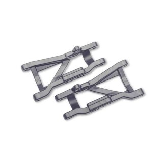 Traxxas TRX2555-SLGRY Querlenker HD hinten grau (2) VX3 2WD Rustler Slash