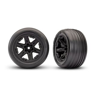 Traxxas TRX3796-BLK Alias Reifen / RXT 2.8 Felgen schwarz vorne (2)