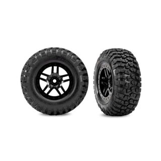 Traxxas TRX5885-BLK BFGoodrich SCT Split-Speichenfelgen schwarz (2) vorne