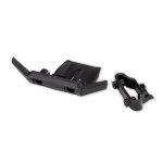 Traxxas TRX6736-BLK Bumper & Halter schwarz VX3 4x4
