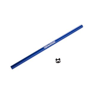 Traxxas TRX6855-BLUE Alu 6061-T6 Zentral-Kardan blau 214mm VX3 4x4