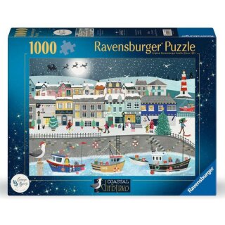 Ravensburger 01628 Puzzle: Weihnachten am Hafen Teileanzahl: 1000