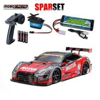 Tamiya 58625 1:10 RC MOTUL Autech GT-R TT-02 - Elektro Starter Set