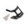 Traxxas 3677-BLK Wheelie bar Halter mit Schrauben schwarz VX3 2WD