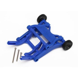 Traxxas 3678-BLUE Wheelie bar kpl. mit Schrauben blau VX3 2WD