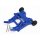 Traxxas 3678-BLUE Wheelie bar kpl. mit Schrauben blau VX3 2WD