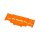 Traxxas 6721-ORNG Flügel hinten mit Schrauben orange Rustler 2WD