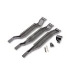Traxxas 6726X-SLGRY Akkustreben-Set schiefergrau VX3 4x4...