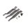 Traxxas 6726X-SLGRY Akkustreben-Set schiefergrau VX3 4x4 (für TRX6723 Chassis)