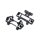 Traxxas 9083 Karohalter-Lasche v/h für TRX9077 Karo Rustler 4x4 VX3