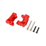 Traxxas 9136X-RED Nachlaufblöcke HD rot l/r VX3