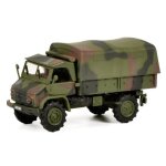 Schuco 452683100 1:87 Unimog S404 BW Pritsche/Plane