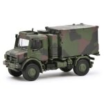 Schuco 452683103 1:87 Unimog U5023 Funkcontainer Camo
