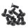 Arrma AR722308 Flat Head Screw 3x8mm (10)