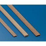 Krick 81601 Nussbaumleisten 2x2mm(10Stk)