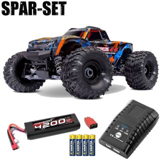 Traxxas 67454-4 Stampede 1:10 4x4 MT VX3 orange - 2S Spar Set