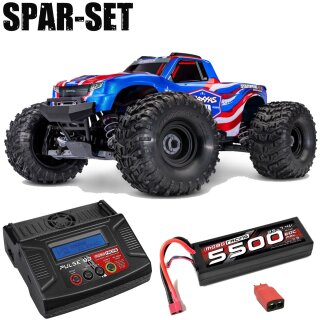 Traxxas 67454-4 Stampede 1:10 4x4 Stadium-Truck VX3 40TH Edition - 2S Spar Set