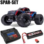 Traxxas 67454-4 Stampede 1:10 4x4 Stadium-Truck VX3 rot -...