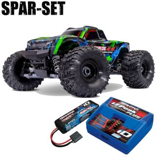 Traxxas 67454-4 Stampede 1:10 4x4 Stadium-Truck VX3 gürn - 2S ID Spar Set