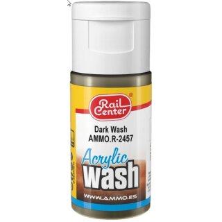 AMMO 4602457 Rail Center Dunkel, Acryl Wash