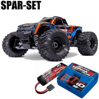 Traxxas 67454-4 Stampede 1:10 4x4 Stadium-Truck VX3 orange - 3S ID Spar Set