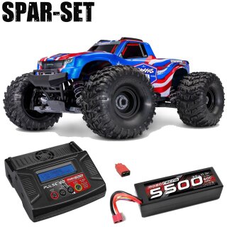Traxxas 67454-4 Stampede 1:10 4x4 Stadium-Truck VX3 40TH Edition - 3S Spar Set