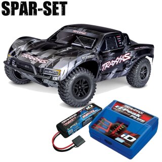 Traxxas 58434-4 Slash 1:10 2WD Short-Course VX3 brushless schwarz - 2S ID Set